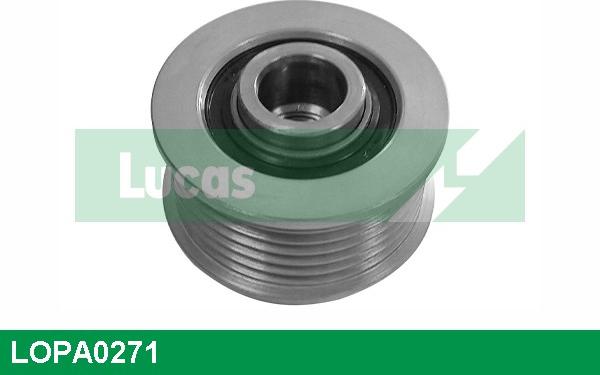 LUCAS LOPA0271 - Pulley, alternator, freewheel clutch autospares.lv