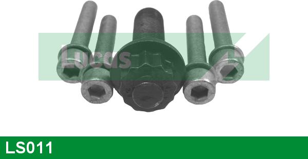 LUCAS LS011 - Bolt Set, crankshaft pulley autospares.lv