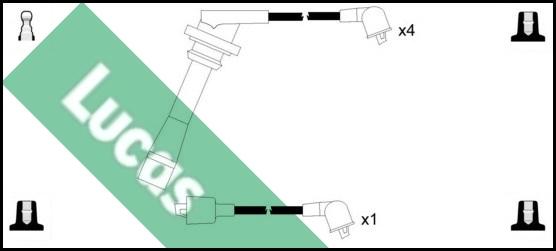 LUCAS LUC4520 - Ignition Cable Kit autospares.lv