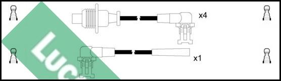 LUCAS LUC4090 - Ignition Cable Kit autospares.lv