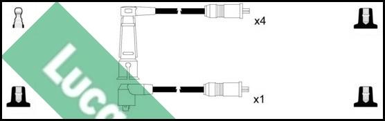 LUCAS LUC5030 - Ignition Cable Kit autospares.lv