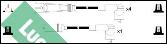 LUCAS LUC5213 - Ignition Cable Kit autospares.lv