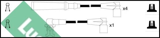 LUCAS LUC7319 - Ignition Cable Kit autospares.lv