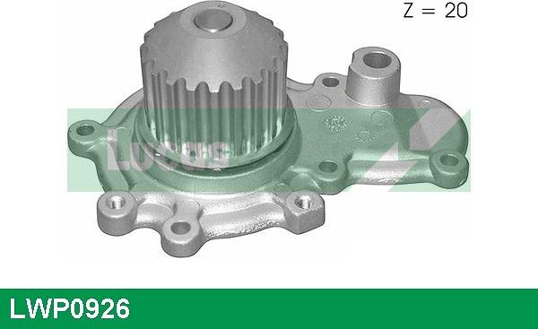 LUCAS LWP0926 - Water Pump autospares.lv