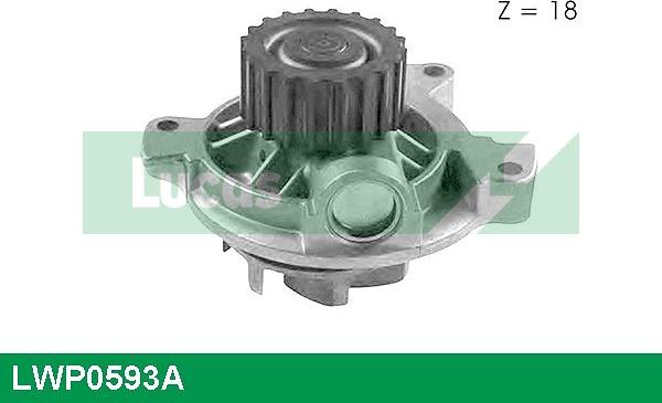 LUCAS LWP0593A - Water Pump autospares.lv