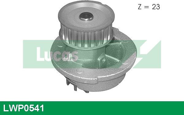 LUCAS LWP0541 - Water Pump autospares.lv