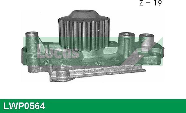 LUCAS LWP0564 - Water Pump autospares.lv