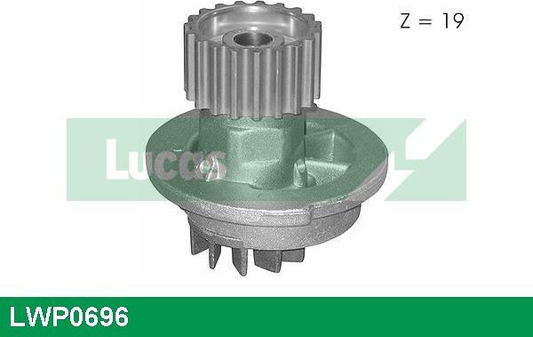 LUCAS LWP0696 - Water Pump autospares.lv