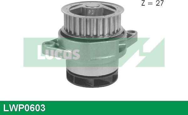 LUCAS LWP0603 - Water Pump autospares.lv