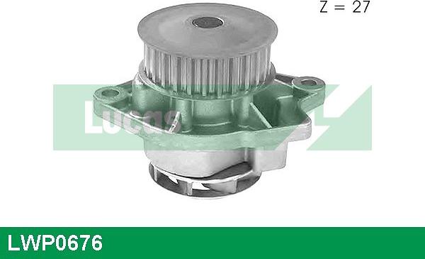 LUCAS LWP0676 - Water Pump autospares.lv