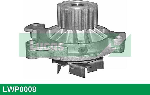 LUCAS LWP0008 - Water Pump autospares.lv