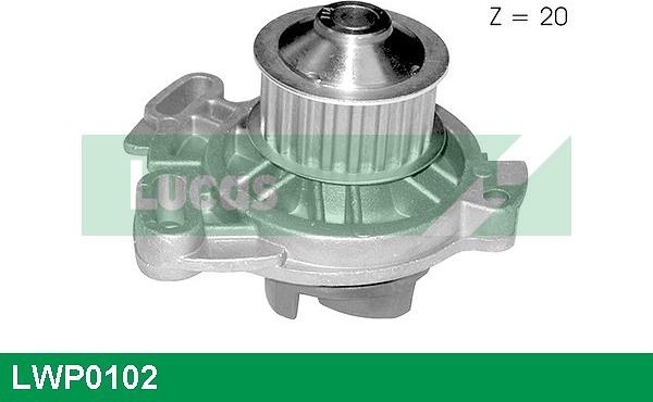 LUCAS LWP0102 - Water Pump autospares.lv