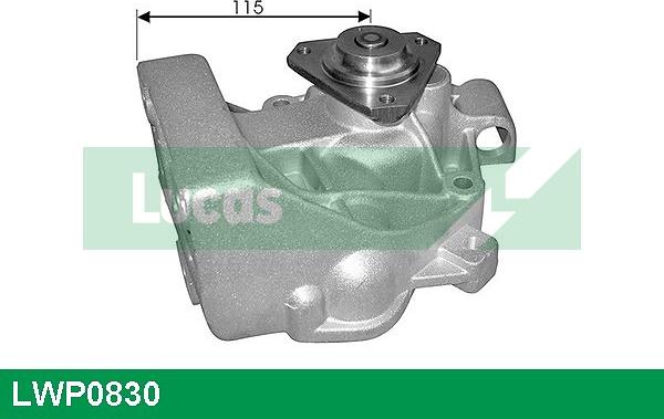 LUCAS LWP0830 - Water Pump autospares.lv