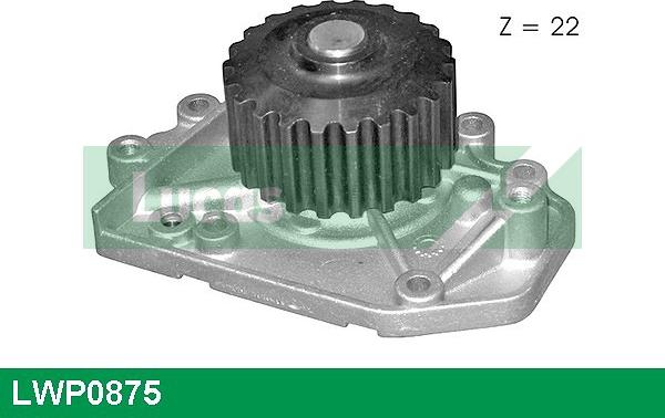 LUCAS LWP0875 - Water Pump autospares.lv