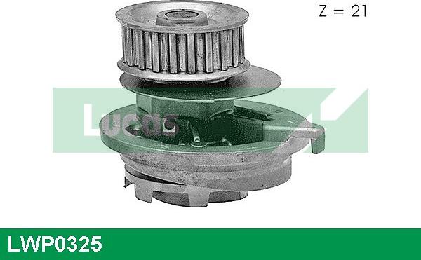 LUCAS LWP0325 - Water Pump autospares.lv