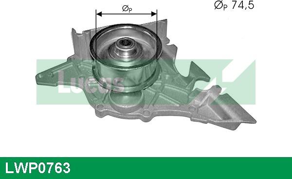 LUCAS LWP0763 - Water Pump autospares.lv