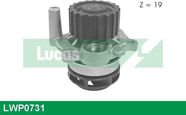 LUCAS LWP0731 - Water Pump autospares.lv