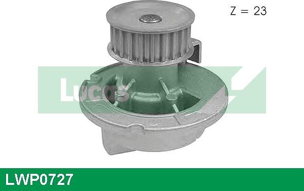 LUCAS LWP0727 - Water Pump autospares.lv