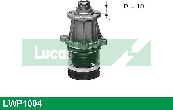 LUCAS LWP1004 - Water Pump autospares.lv