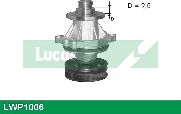 LUCAS LWP1006 - Water Pump autospares.lv