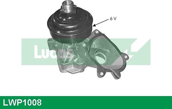 LUCAS LWP1008 - Water Pump autospares.lv