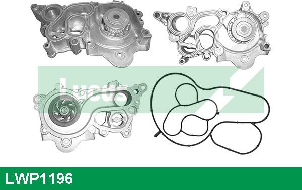 LUCAS LWP1196 - Water Pump autospares.lv