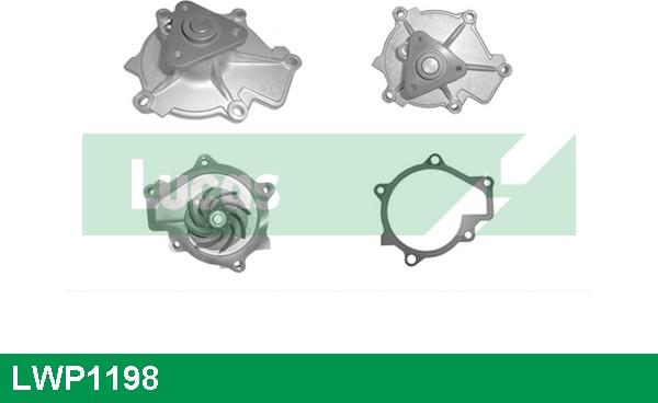 LUCAS LWP1198 - Water Pump autospares.lv