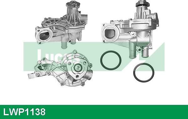 LUCAS LWP1138 - Water Pump autospares.lv