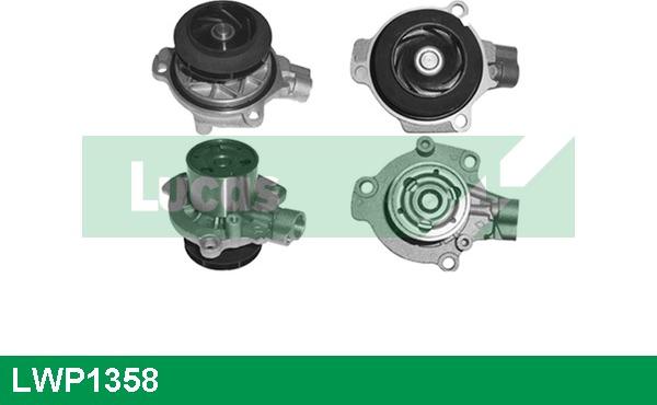 LUCAS LWP1358 - Water Pump autospares.lv