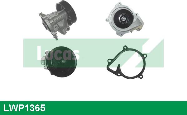 LUCAS LWP1365 - Water Pump autospares.lv