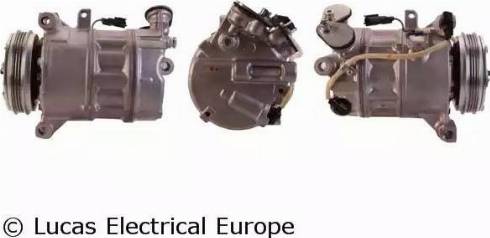 Lucas Electrical ACP950 - Compressor, air conditioning autospares.lv