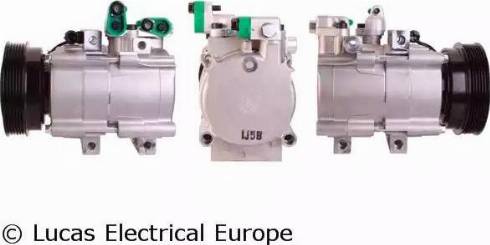 Lucas Electrical ACP953 - Compressor, air conditioning autospares.lv