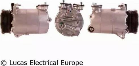 Lucas Electrical ACP963 - Compressor, air conditioning autospares.lv