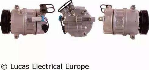 Lucas Electrical ACP904 - Compressor, air conditioning autospares.lv