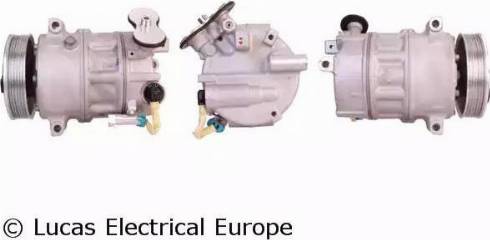 Lucas Electrical ACP905 - Compressor, air conditioning autospares.lv