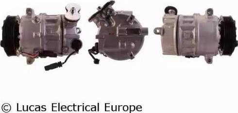 Lucas Electrical ACP907 - Compressor, air conditioning autospares.lv