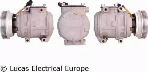 Lucas Electrical ACP970 - Compressor, air conditioning autospares.lv