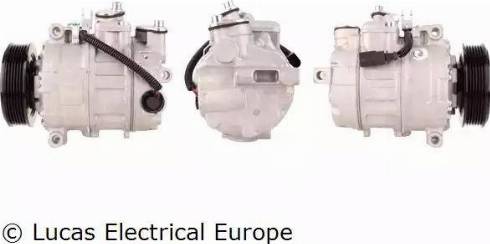 Lucas Electrical ACP494 - Compressor, air conditioning autospares.lv
