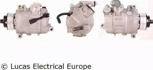 Lucas Electrical ACP496 - Compressor, air conditioning autospares.lv