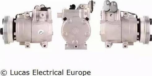 Lucas Electrical ACP493 - Compressor, air conditioning autospares.lv