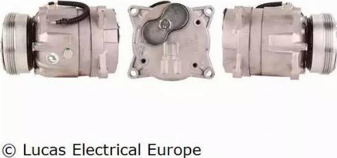 Lucas Electrical ACP445 - Compressor, air conditioning autospares.lv