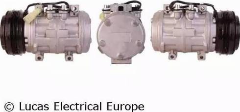 Lucas Electrical ACP447 - Compressor, air conditioning autospares.lv