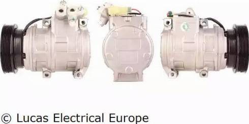 Lucas Electrical ACP465 - Compressor, air conditioning autospares.lv