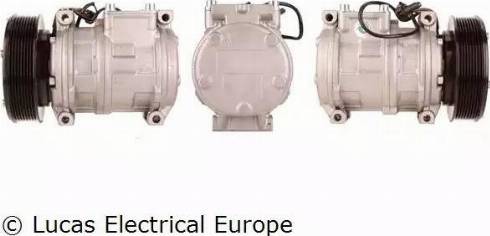 Lucas Electrical ACP462 - Compressor, air conditioning autospares.lv