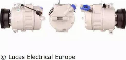 Lucas Electrical ACP405 - Compressor, air conditioning autospares.lv