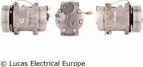 Lucas Electrical ACP400 - Compressor, air conditioning autospares.lv