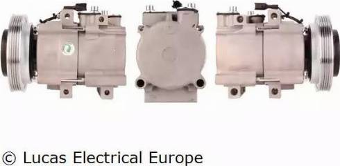 Lucas Electrical ACP479 - Compressor, air conditioning autospares.lv