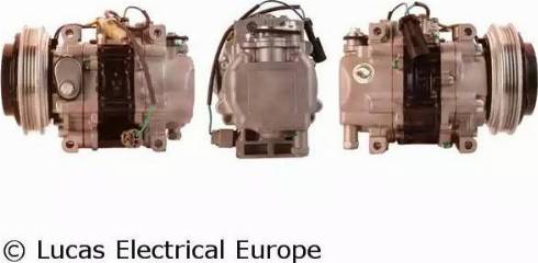 Lucas Electrical ACP475 - Compressor, air conditioning autospares.lv