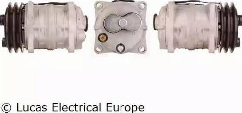 Lucas Electrical ACP544 - Compressor, air conditioning autospares.lv