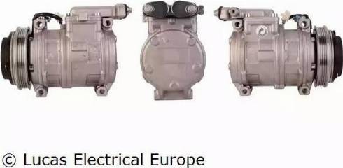 Lucas Electrical ACP564 - Compressor, air conditioning autospares.lv